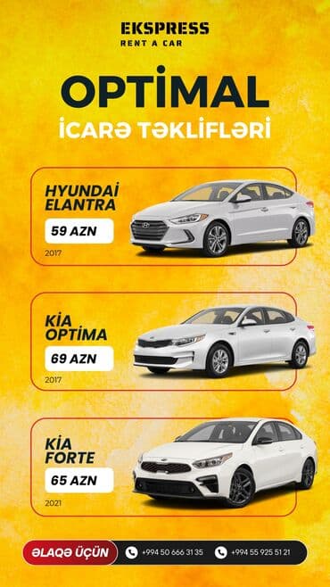 Günlük, Hyundai, Depozitlə, Depozitsiz