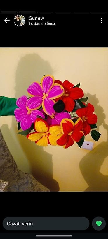 8 mart şəkilləri yüklə: Novruz və ev dekoru üçün əl işləri - Süfrə və masa üstü üçün səməni — 3