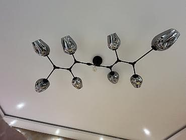 Çılçıraq, 8 lampa, Metal