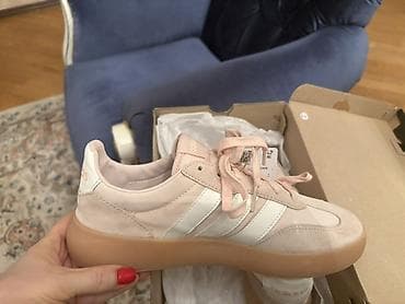 qara ketler: Adidas, Ölçü: 38, rəng - Çəhrayı, Yeni — 2