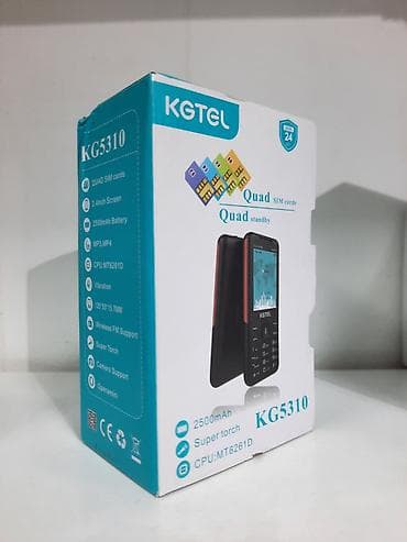 mini pec: Kgtel 5310 🔹️4 SIM Kart 💾 🔹️Mp3, Mp4🎼🎞 🔹️Camera 📷 🔹️Wireless Fm — 1