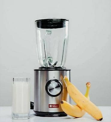 kokteyl blenderi: Blender kokteyl silver turk istehsali 750 watt 1.5 litr şüşə qabli — 1