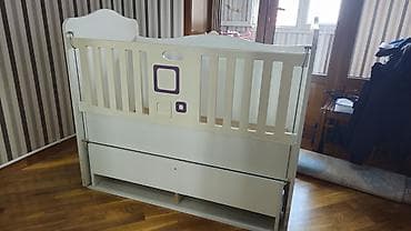 sirmə: Uşaq beşiyi – “baby mood” modelinə bənzər, ağ rəngli, bənövşəyi — 1