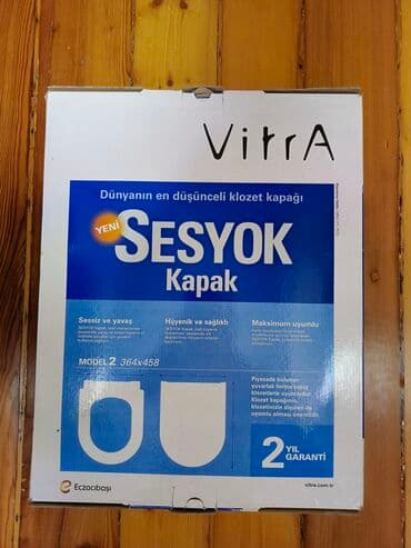 VitrA SESYOK klozet qapağı – səsiz və yavaş bağlanma xüsusiyyəti ilə