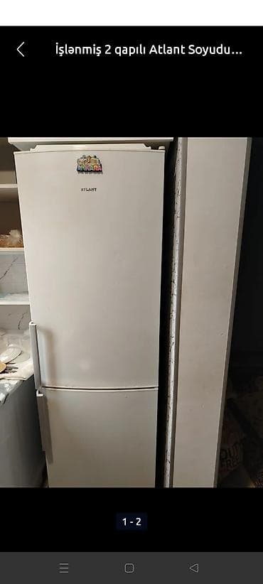 sharp soyuducu servis: Yeni 2 qapılı Biryusa Soyuducu Satılır, rəng - Ağ — 8