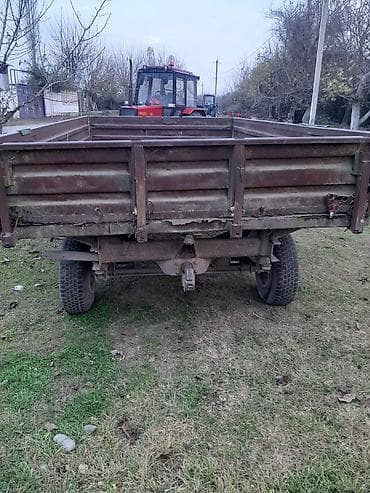 Kənd təsərrüfatı üçün ikioxlu traktor qoşqusu - Korpus: Tamamilə — 3