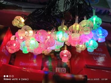 Mücrülər: Yolka işıqları şüşəli xrustal Hörmətli müştərilərimiz yeni madel — 12