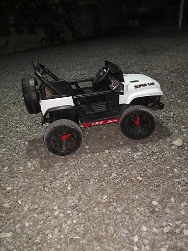 qala oyuncaq dəsti: Uşaq elektrik avtomobili – “Super Car” off-road stilində - Korpus — 3