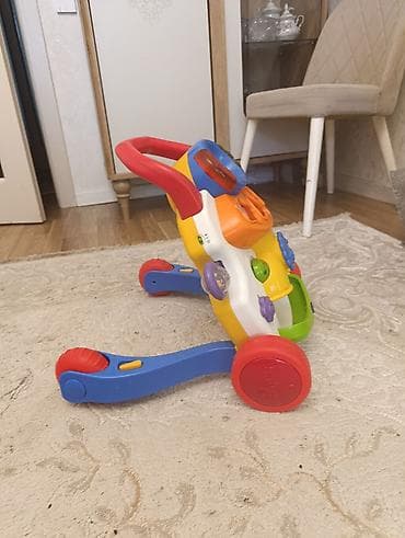 oyuncaq metbex: Chicco uşaq gəzdirəni və inkişafedici oyun mərkəzi - 2‑si 1‑də: ilk — 2