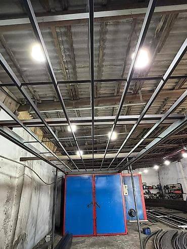 Toz boya üçün soba (powder coating oven) – sənaye tipli, böyük ölçülü — 7