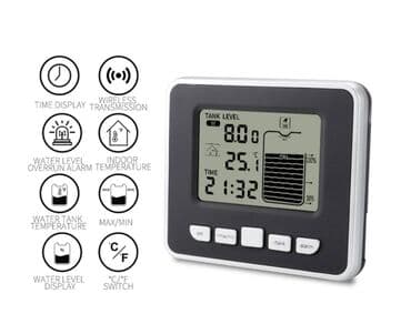 suyun dərinliyini ölçən cihaz: Ultrasəslə və simsiz su səviyyəsini ölçən cihaz. - Model: FT-002 ▪︎ — 3