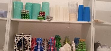 hədiyyəlik: Şam aparatı parafinler qəliblər şamlar hazır biznes verilir vaxtla — 8