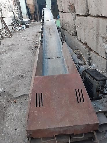 Biznes üçün avadanlıq: Sənaye lent konveyeri - Material daşıma üçün elektrik mühərrikli lent — 1