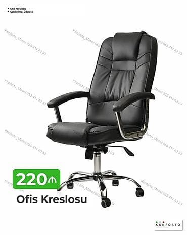 Ofis kreslosu – erqonomik və rahat dizayn Məhsul xüsusiyyətləri: -