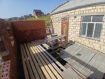 zigda heyet evi: 2 otaqlı, 90 kv. m, Kredit yoxdur, Orta təmir — 3