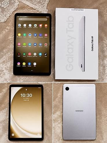 Samsung Galaxy Tab A9 karobkadan cixarilib cemi 2 gun istifade olunub — 1