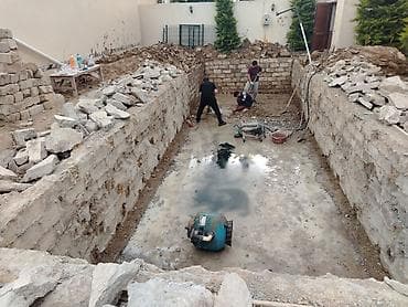 yigilma: Hovuz qazıntısı və beton-konstruksiya işləri – tam kompleks xidmət - — 3