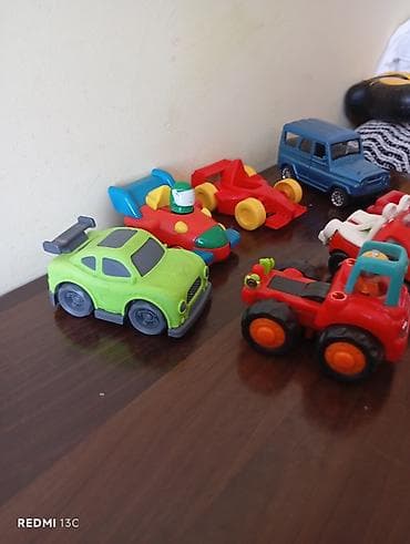 oyunca: Uşaq üçün oyuncaq avtomobil dəsti - 7 ədəd müxtəlif model oyuncaq — 2