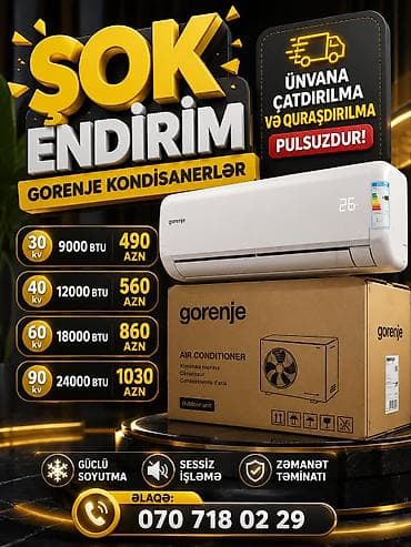 aksesuar instagram: Kondisaner anbardan satiş.30-35kv -480 azn.Qimləetlər aşagina — 5