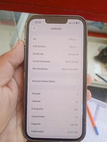 iphone 13 pro kreditle: IPhone 14, 128 GB, Blue Titanium — 2