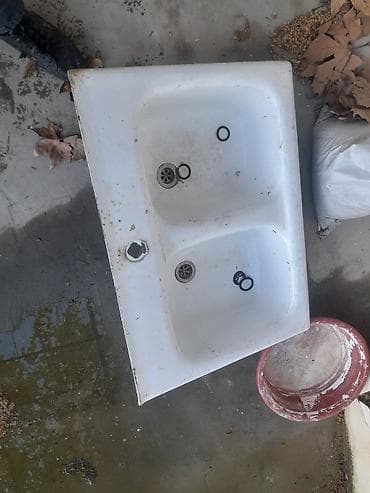 kuxna kranti: Düzbucaqlı Mətbəx çanağı, Keramika — 2