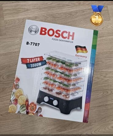 meyve qurudan aparat: Meyvə və tərəvəz qurudan aparat Bosch, 5 bölməli, Yeni — 5
