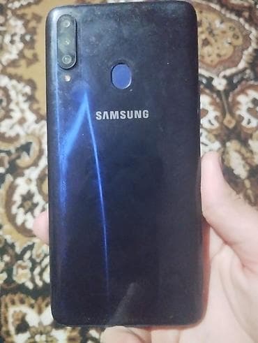 note 10 s: Samsung Galaxy A20s, 32 GB, rəng - Göy — 3