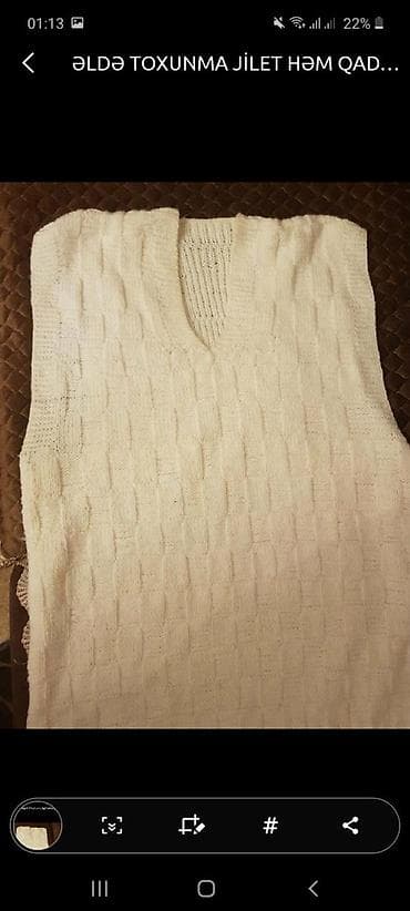 Uşaq üçün elektrik maşınları: Əldə toxunma jilet həm qadın həm kişi geyinə biler GEYİNİLMİYİB — 3