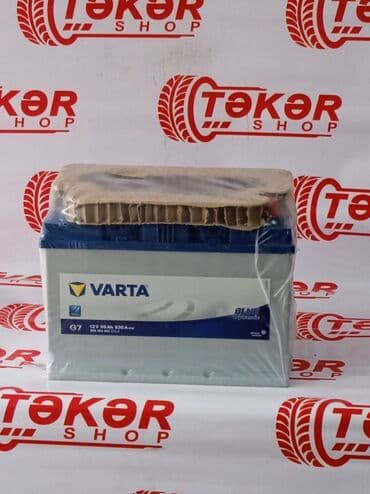 Varta, 100 ah, Orijinal, Almaniya, Yeni