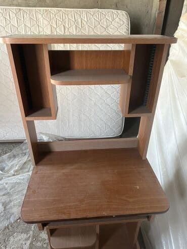 Qida məhsulları: Düz masa, Polkalı, Siyirməli, MDF, Zəmanətsiz, Kredit yoxdur — 1