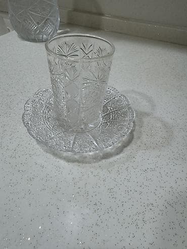 Çay dəsti, Şüşə