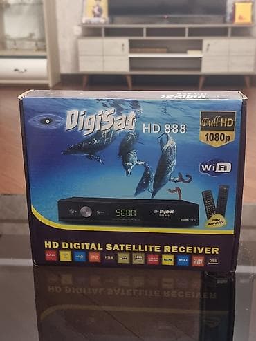 android tv box: DigiSat HD 888 – HD Rəqəmsal Peyk Qəbuledicisi Xüsusiyyətlər: - Full — 5