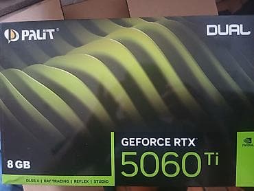 rtx 3060 ti qiymeti: Videokart Palit GeForce RTX 5060 Ti, 8 GB, İşlənmiş — 3