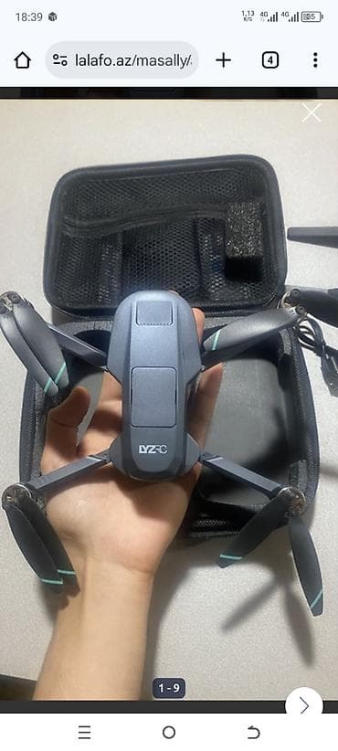 Asia: GPS dron dəsti Xüsusiyyətlər: - Qatlanan korpus, portativ qoruyucu — 5