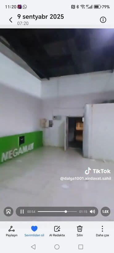 аренда квартир в баку за 300 манат: İcarəyə uyğun geniş kommersiya məkanı - Böyük vitrinli şüşə önlük və — 4