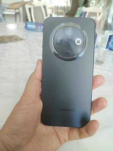 телефон fly fs520 selfie 1: Tecno Spark 30C, 128 ГБ, цвет - Черный, Сенсорный — 6