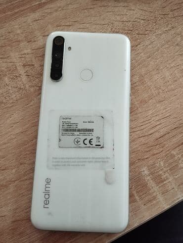 realme note 50 qiyməti: Realme 128 GB, rəng - Ağ, Barmaq izi — 4