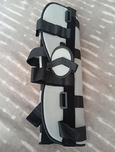 Ortozlar: Diz immobilizatoru (beldən aşağı dizlik-splint) - 3 panelli, sərt — 2