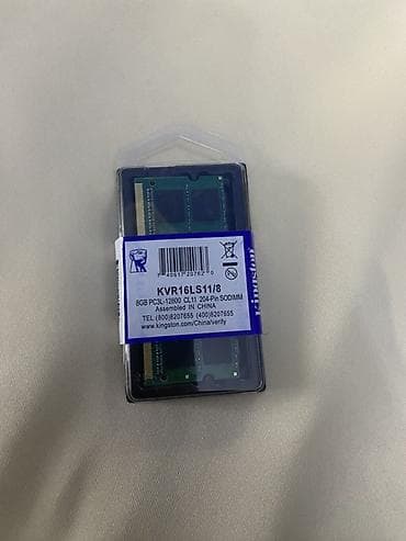 ram: Operativ yaddaş (RAM) Kingston, 8 GB, 1600 Mhz, DDR3, Noutbuk üçün — 2