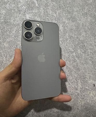 Elektronika: IPhone 15 Pro, 64 GB, Gümüşü, Face ID — 5