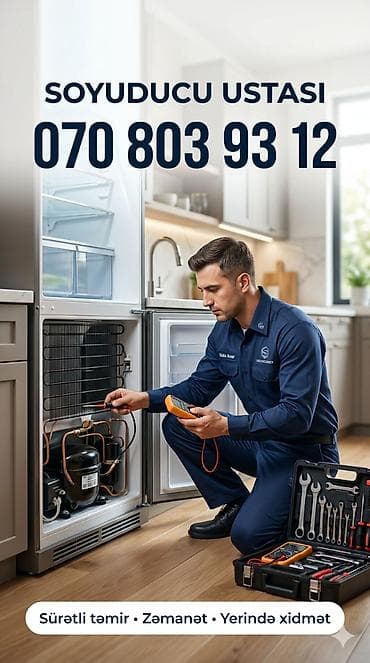 Soyuducu ustası bir qədər ucuz |070 803 93 12 | Xaladenik ustası