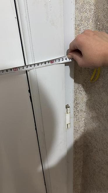 qapi ustu: Для ванной Б/у Пластиковая дверь 75х200 см С рамой, Самовывоз — 4