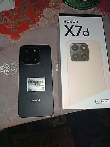 TV və video: Honor X7d, 128 GB, rəng - Qara, Barmaq izi — 2