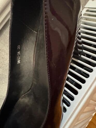 женские бордовые туфли: Tuflilər, Ölçü: 39, Yeni — 3