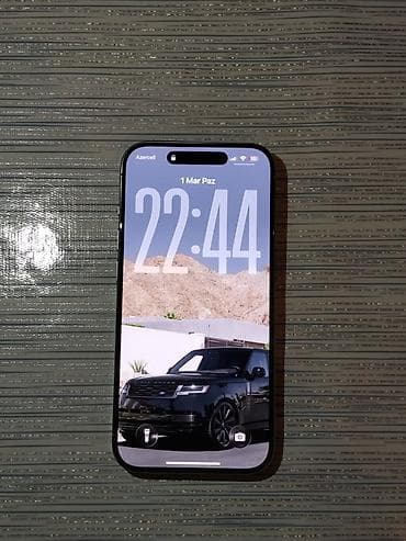 iphone faizsiz kredit: IPhone 15 Pro, 128 GB, Natural Titanium, Barmaq izi, Face ID — 2