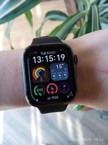 sso smart watch: Smart saat, Smart, Sensor ekran, rəng - Qara — 1