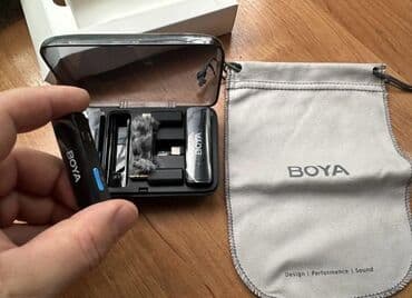 Fleytalar: Yaxa mikrofonu "BoyaLınk". 📌Boya brendindən Original Wireless (simsiz) — 6