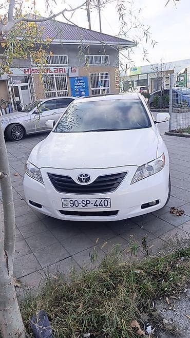 vito satışı: Toyota Camry V6 sedan – ağ rəng. - Kuzov: 4 qapılı, ağ rəng, orijinal — 3