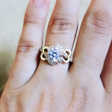 nişan donlari: Nişan, Üzük, Sarı qızıl, 585 Əyar — 5