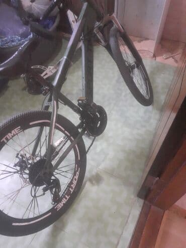 Dağ velosipedi - Geniş profilli MTB təkərlər: “SPORT TIME” yazılı